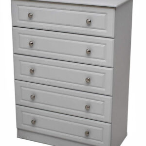 Grey Ash 5 Drawer Chest