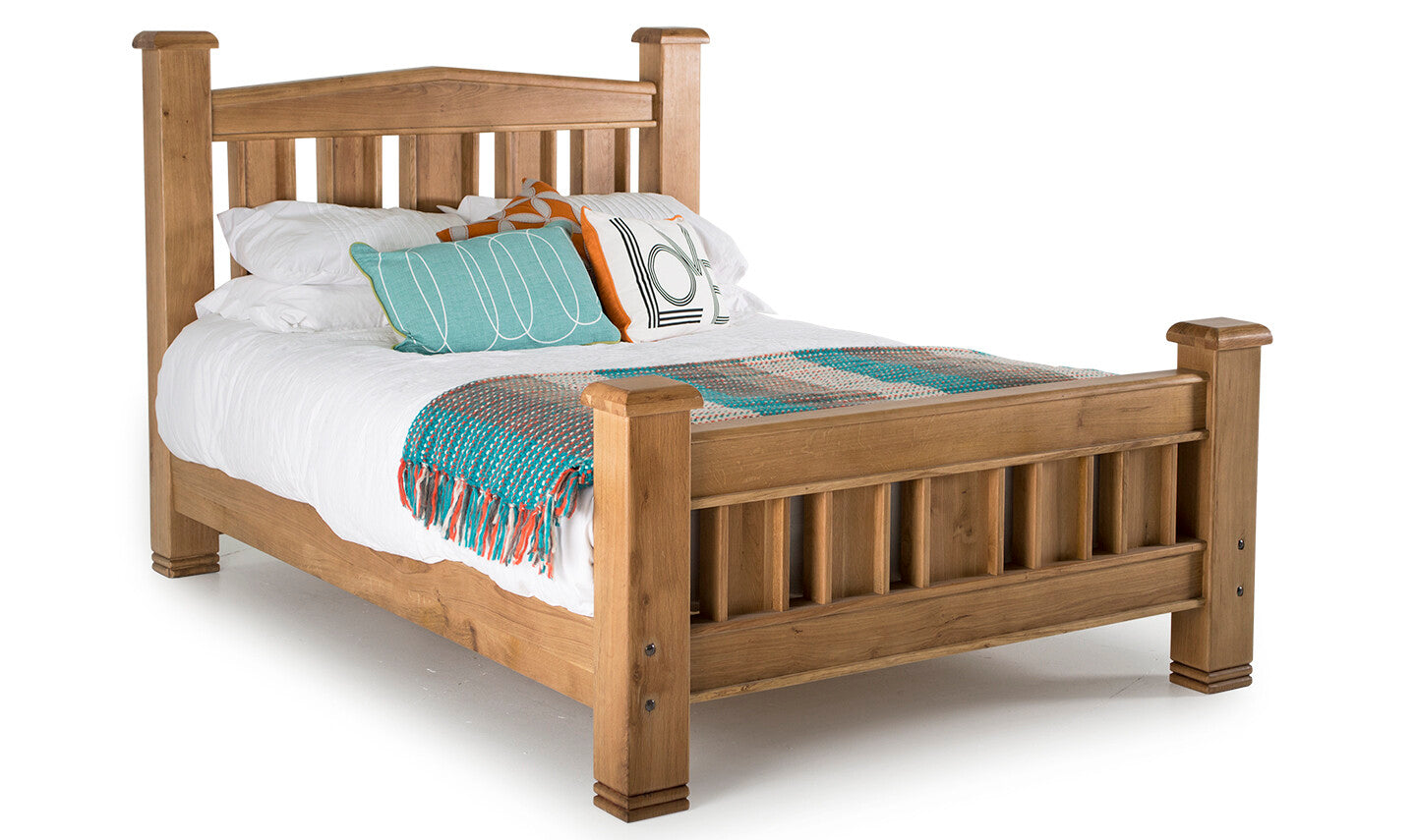 Danube Oak Bed Frame