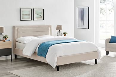 Picasso Bed in Biscuit
