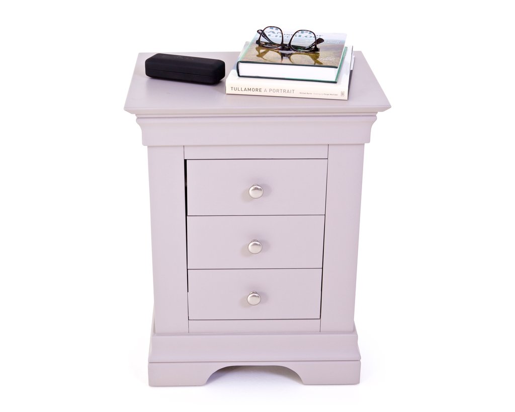 Chantilly Grey Bedside Locker - Image 3