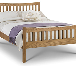 Bergamo Solid Oak Bed