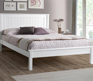 Taurus White L/F bed