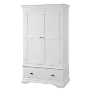 Bella Double Wardrobe with Drawer