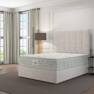 Bamboo Divan Bed with Headboard