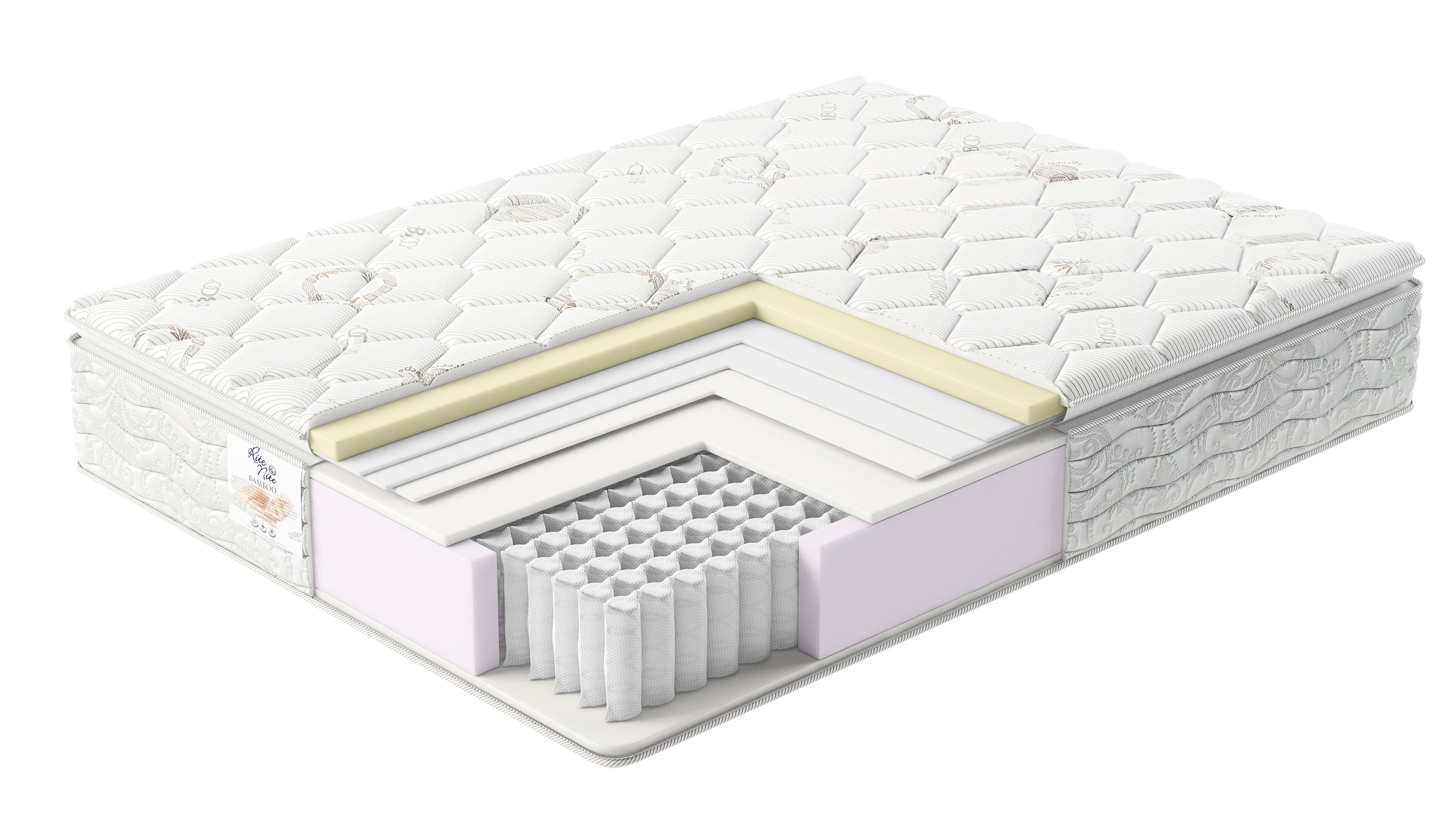 Bamboo 2000 Pocket Sprung Mattress - Image 2