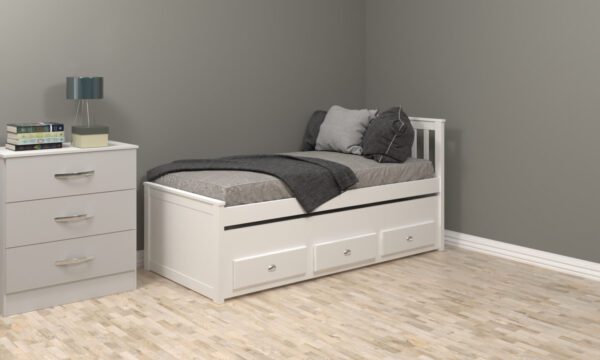 Cabin Bed With Underbed and 3 Drawers