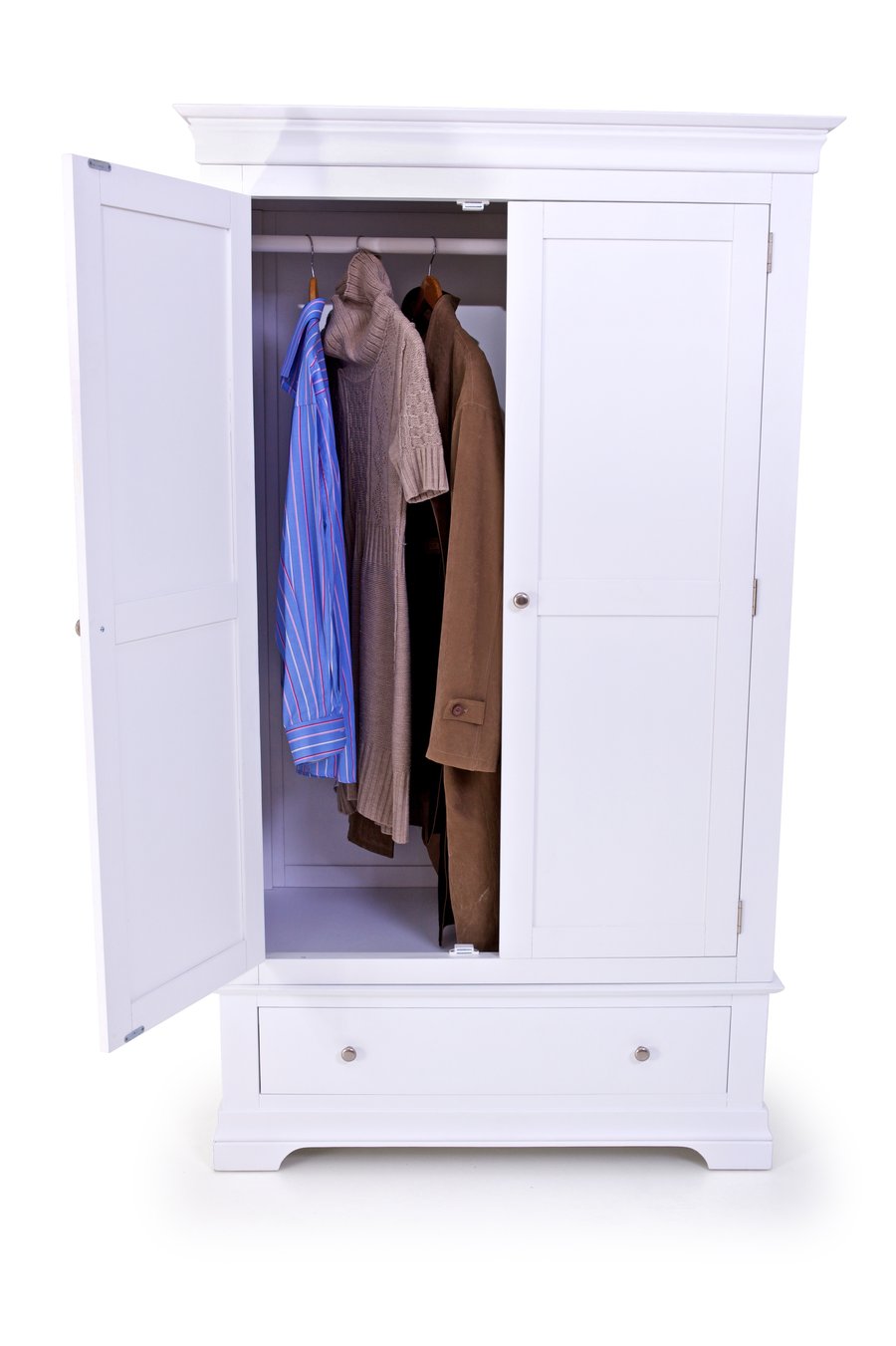 Chantilly White Wardrobe - Image 3