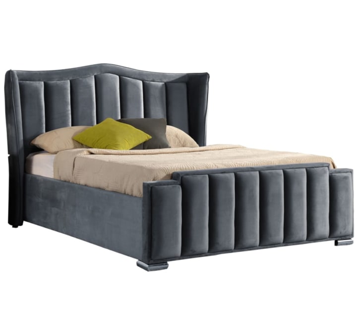 Clare Grey Gas lift Bed - Image 3