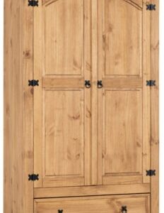 Corona 2 Door 1 Drawer Wardrobe