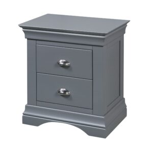 Daniella Two Drawer Bedside Locker
