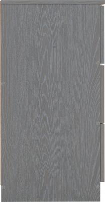 Felix 3 Drawer Chest - Grey - Image 4