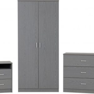 Felix Bedroom Set - Grey