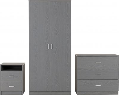 Felix Bedroom Set - Grey - Image 3