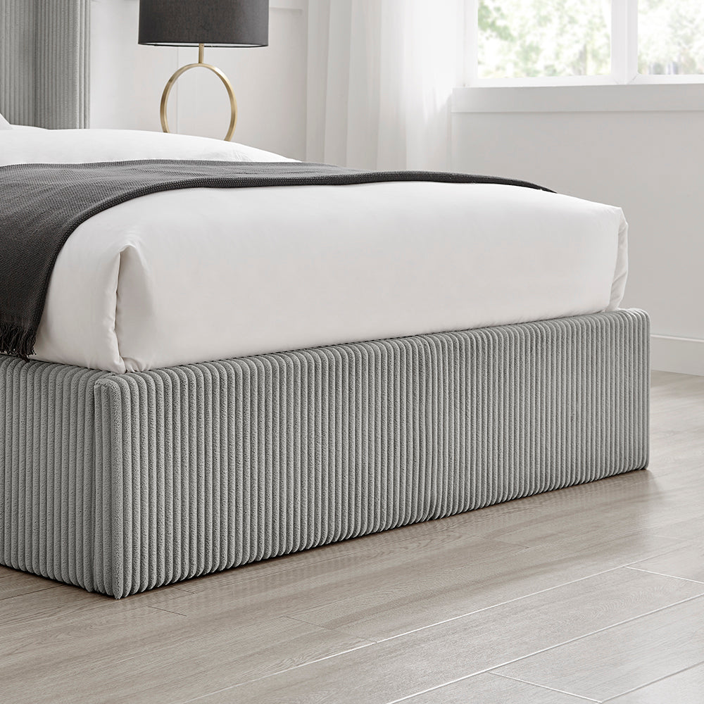 Gemini Cord Storage Bed Grey - Image 2