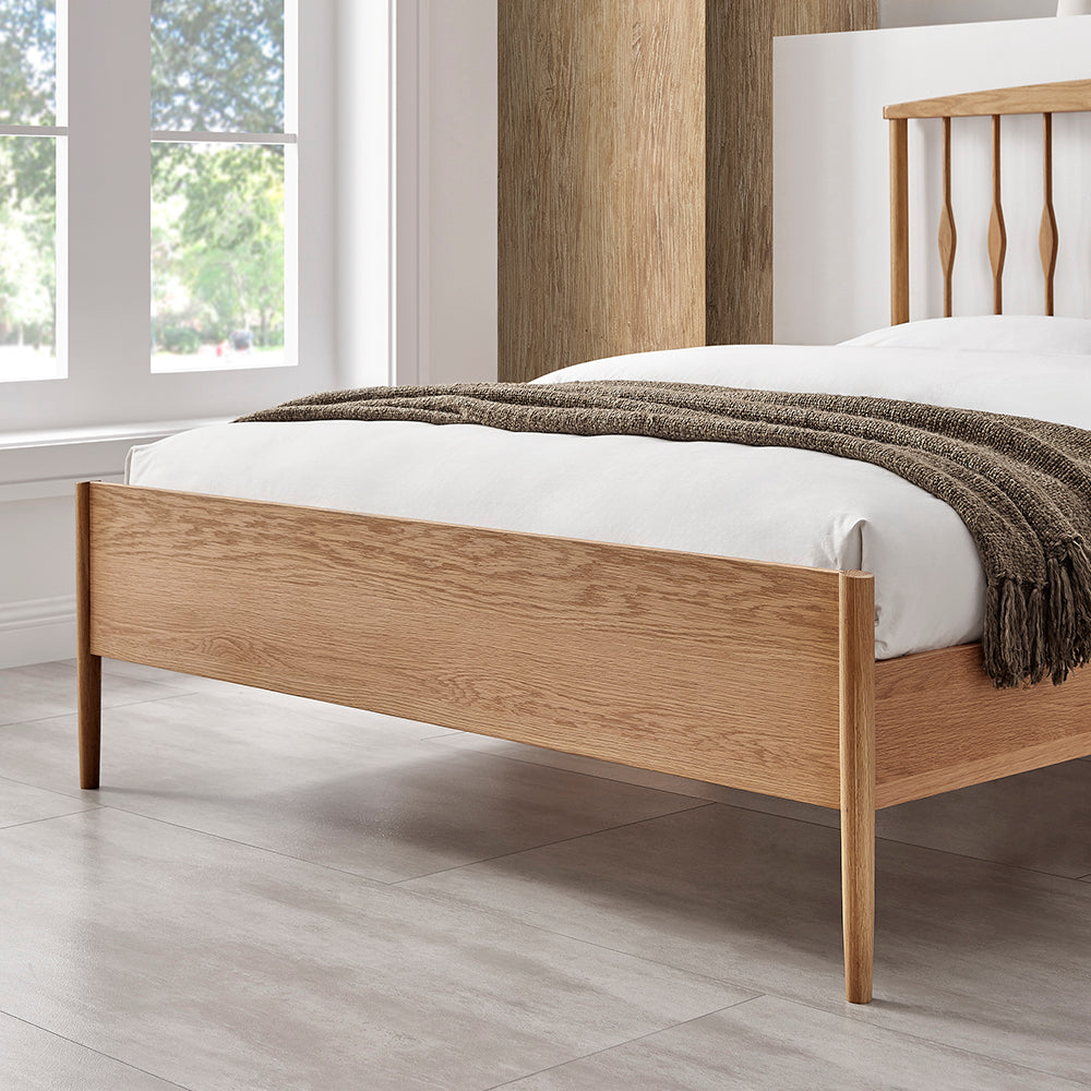Juno Oak Bed - Image 2