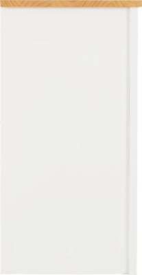 Ludlow 2+2 Drawer Chest - White/Oak Lacquer - Image 4