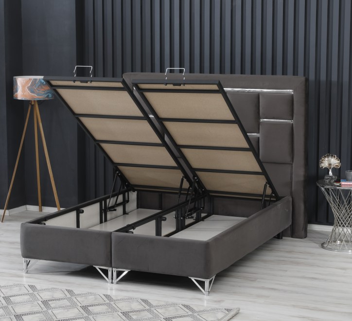 London Gas Lift King Size Bed