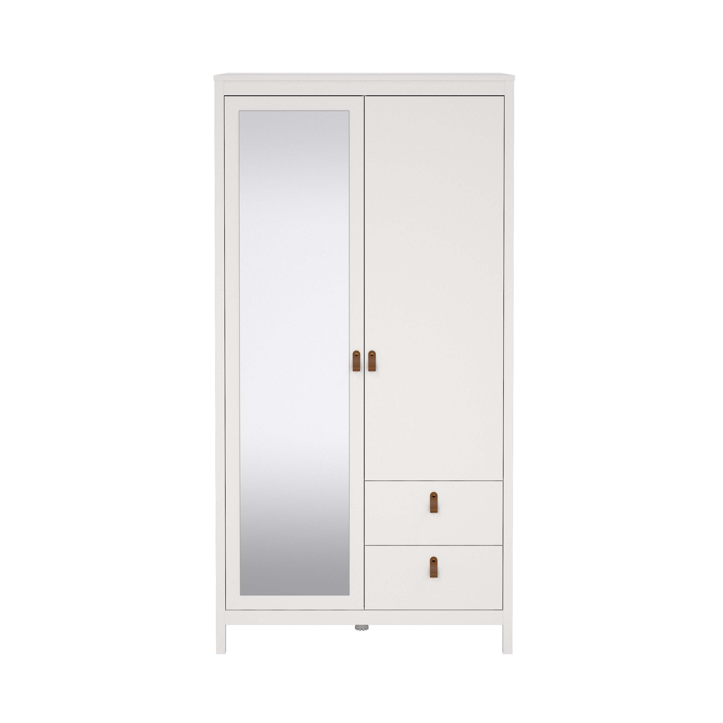 Madrid Wardrobe with 1 door + 1 mirror door + 2 drawers - Image 5