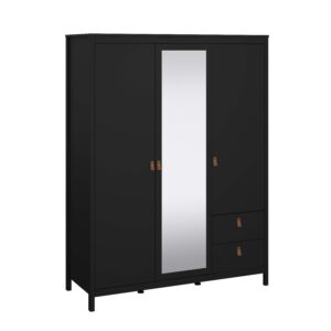 Madrid Wardrobe- 2 Doors, 1 Mirror Door, 2 Drawers