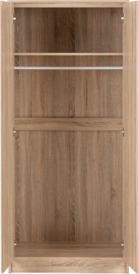 Malvern 2 Door Wardrobe - Image 6