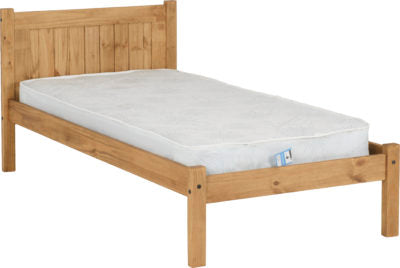 Maya Bed Distressed Waxed Pine - Image 2
