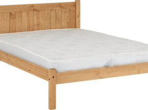 Maya Bed Distressed Waxed Pine