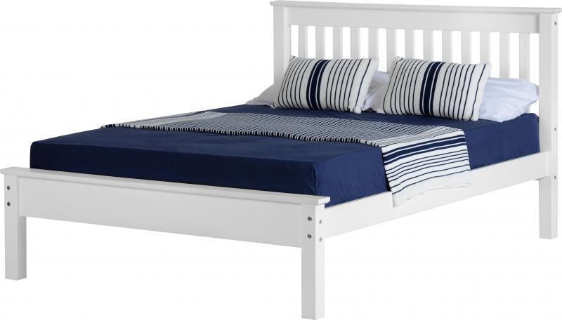 Monaco White Low Foot End - Image 3