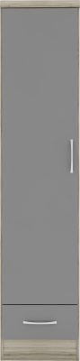 Nevada 1 door 1 drawer Wardrobe