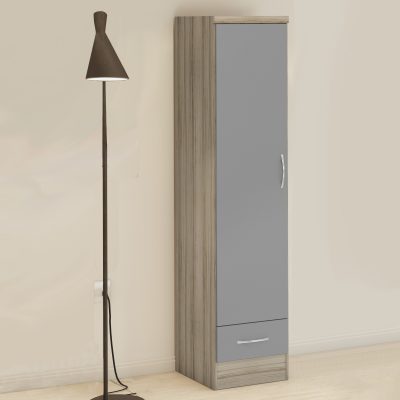 Nevada 1 door 1 drawer Wardrobe - Image 5