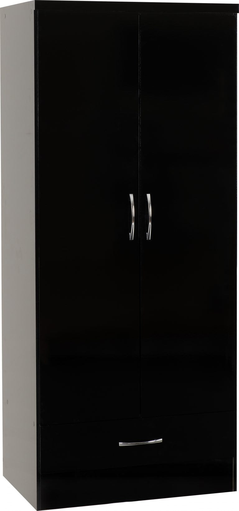 Nevada 2 Door 1 Drawer Wardrobe - Image 6