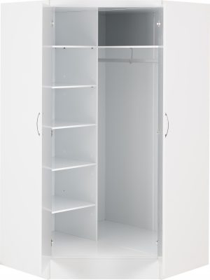 Nevada 2 Door Corner Wardrobe - Image 4