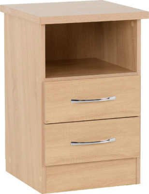 Nevada 2 Drawer Bedside - Image 5