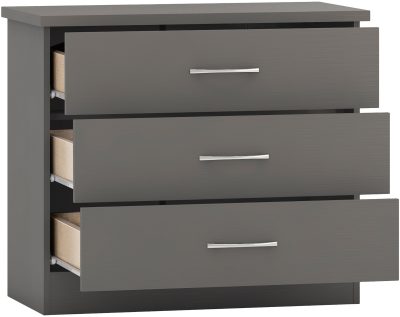 Nevada 3 Drawer Chest - Image 11