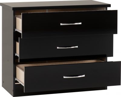 Nevada 3 Drawer Chest - Image 2