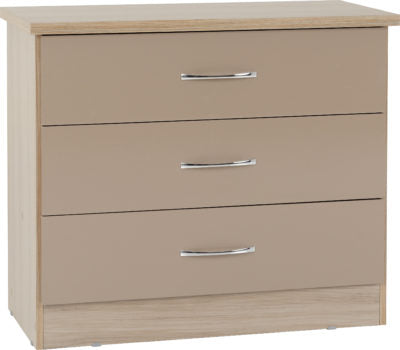 Nevada 3 Drawer Chest - Image 3