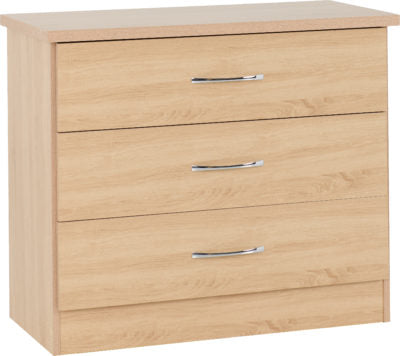 Nevada 3 Drawer Chest - Image 9