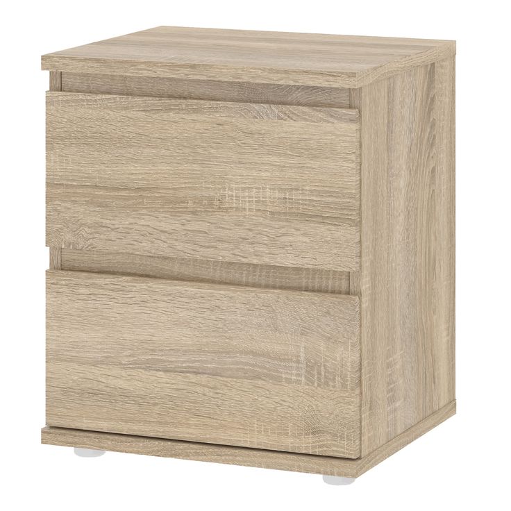 Nova 2 Drawer Bedside - Image 2