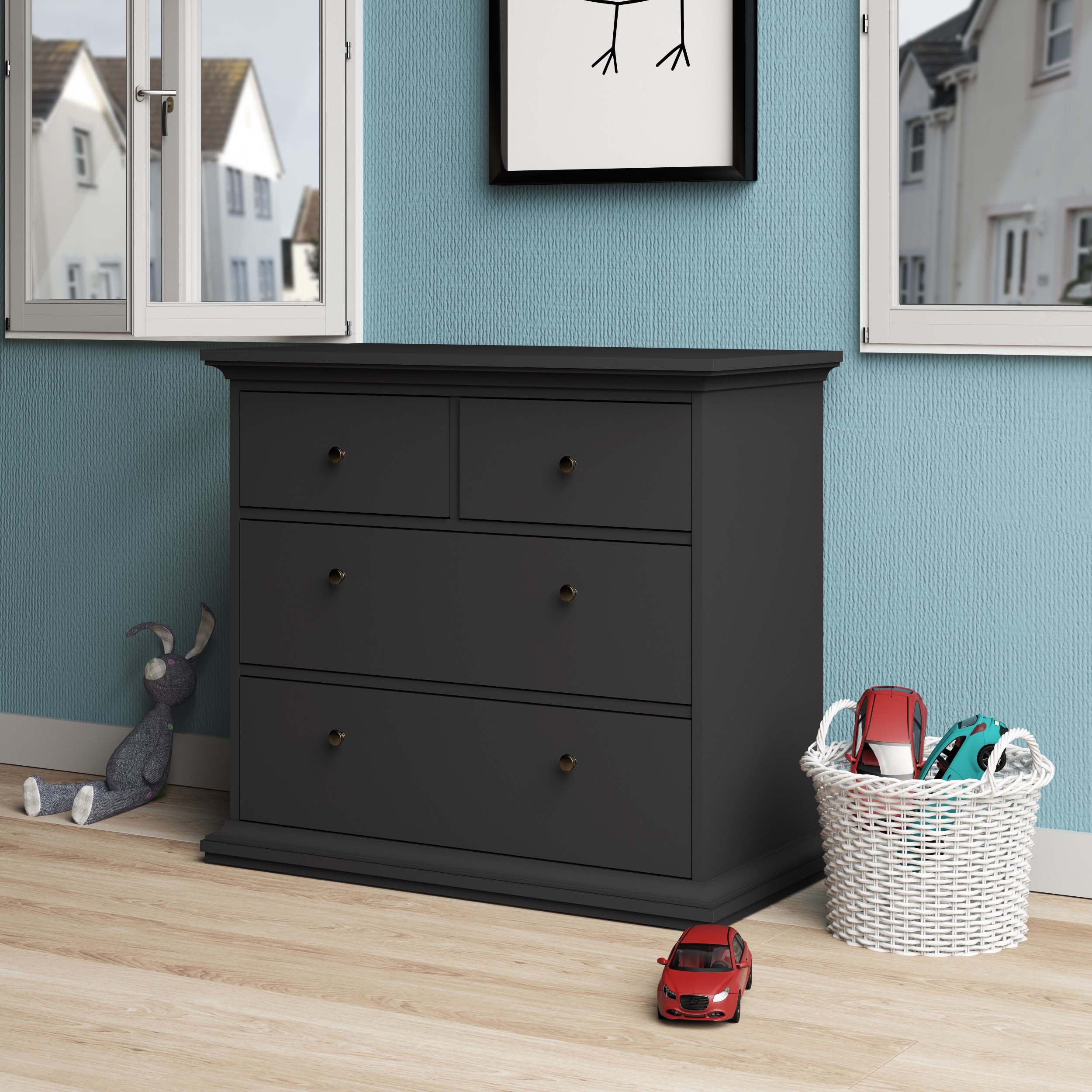 Paris 4 Drawer Chest - Image 3