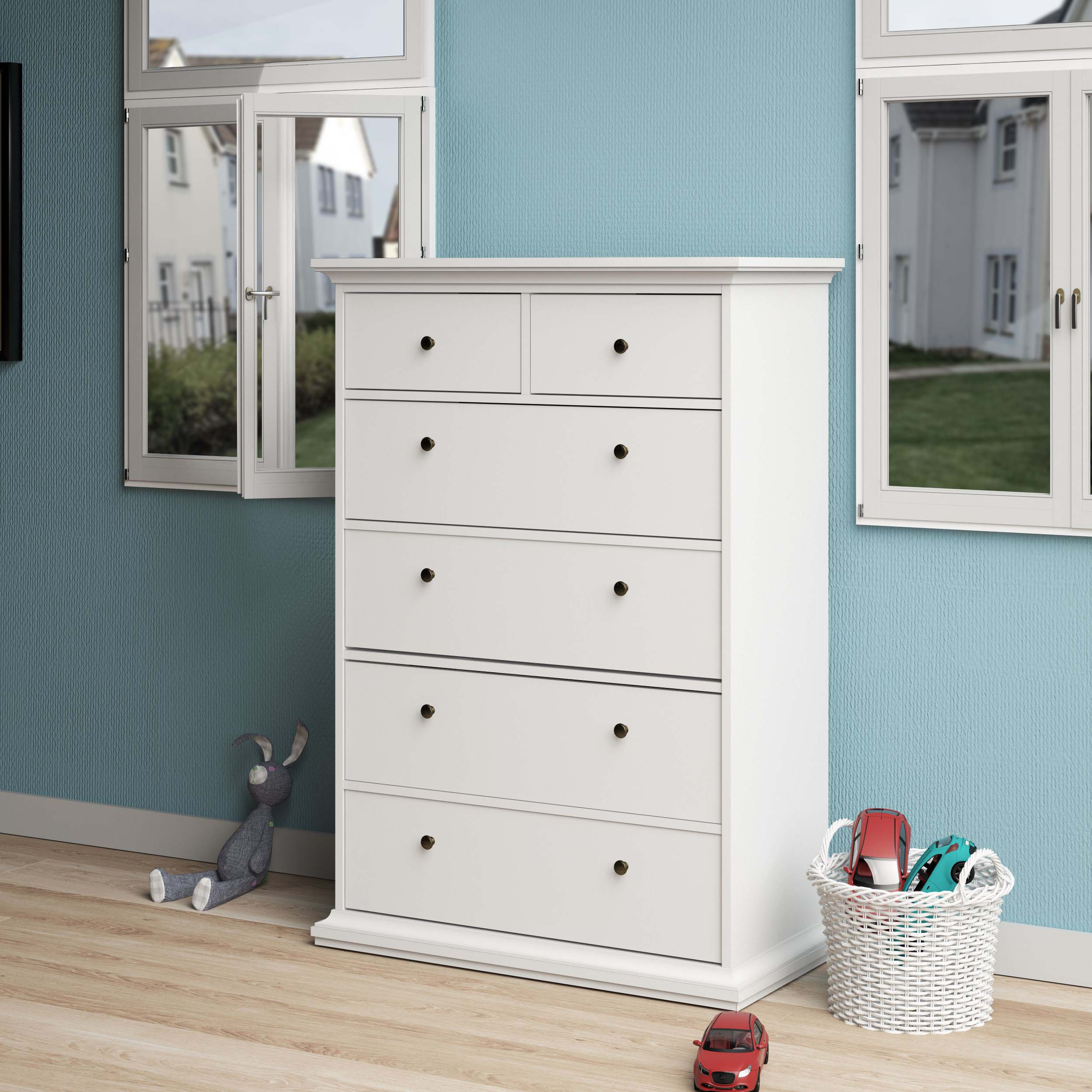 Paris 6 Drawer Chest - Image 7