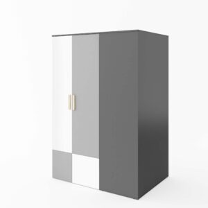 Pok Walk In Wardrobe - Right Side - Grey Matt