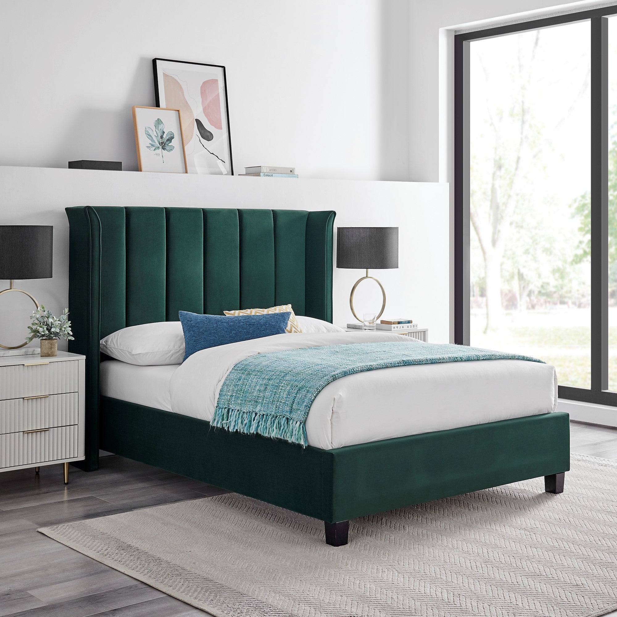 Polaris Emerald Green Bed - Image 2
