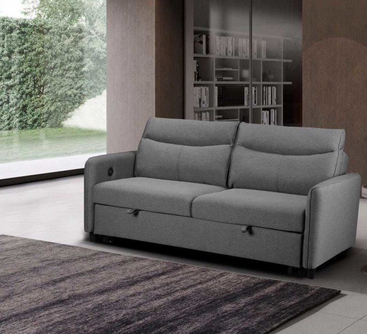 Sheila Light Grey Sofabed