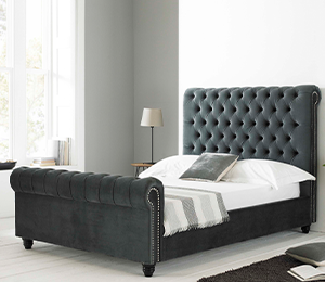 Paris Bed - Grey