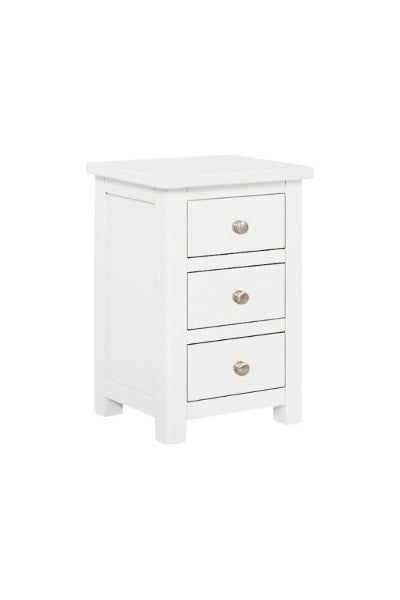 Whitney White 3 Drawer Locker