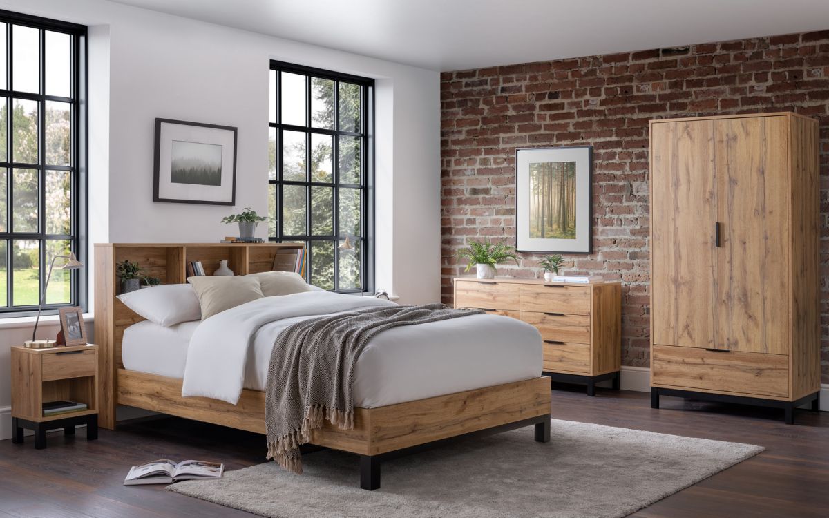 Bali Bookcase Headboard Bed - Image 2