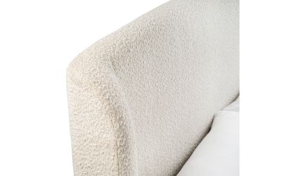Eden Boucle Bed - Ivory - Image 4