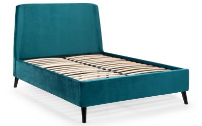 Frida Curved Velvet Bed - Image 7