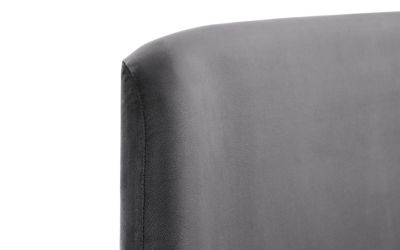 Frida Curved Velvet Bed - Image 4