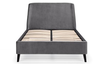 Frida Curved Velvet Bed - Image 3