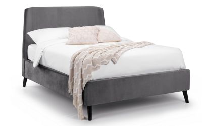Frida Curved Velvet Bed - Image 2